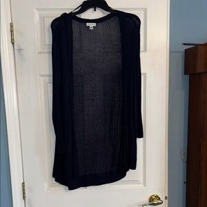 Croft & Barrow Women's Dark Blue Cardigan